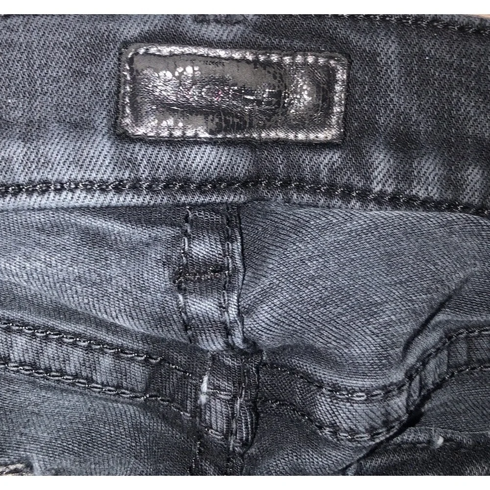 Mother Jeans‎ Women's 29 Black The Charmer Skinny Ankle Denim